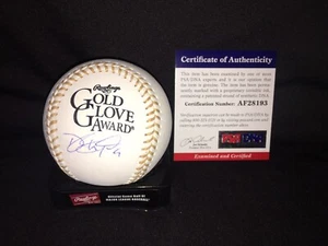 Dee Gordon Signed Official Gold Glove Baseball Seattle Mariners PSA/DNA - Picture 1 of 2