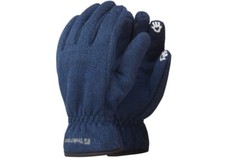 Trekmates Arran Fleece Lined Windproof Knitted Touchscreen Glove - Navy