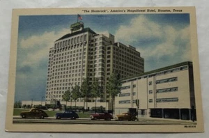 "The Shamrock" Hotel, Huston, Texas. Postcard (U2) - Picture 1 of 2