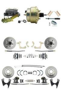 BDC0003- 55-57 Chevy Front & Rear Disc Brake Conversion Kit with 8 Booster - Picture 1 of 1