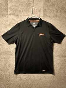 Adidas Polo Adulto Mediano JR Motorsports Racing Negro Gris Manga Corta Hombres - Imagen 1 de 15