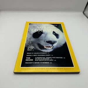 Vintage December 1981 National Geographic Magazine World Ocean Mt St Helens - Imagen 1 de 2