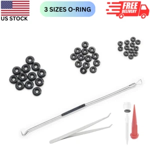 O-Ring Mini Dental Implants Replacement 3 Convenient Sizes with Tool Kit - Picture 1 of 9
