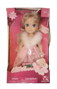 Disney Store Princess Little Aurora Doll Bedtime Story New IOB Sleeping Beauty - Picture 1 of 9
