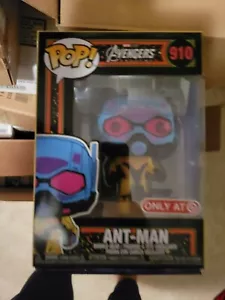 Funko Pop! Marvel: Ant-Man 910 Negro Luz Target Exclusivo. ¡En mano! - Imagen 1 de 5