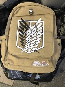 Mochila grande de lona Attack on Titan - Imagen 1 de 2
