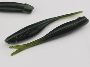 (20)-2" Tracer Shad "Watermelon Green" Crappie Panfish Jig Grub Shad - Bild 1 von 3