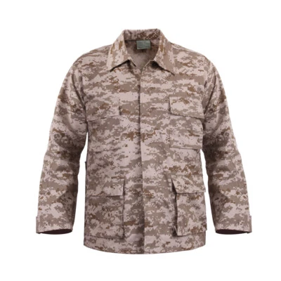 Rothco Digital Camo BDU Shirt - Desert Digital Camo - Image 1 of 4