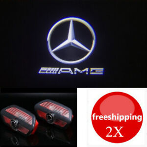 LED Laser Door Welcome Projector lights For Mercedes-benz S Class W222 S600L/S63