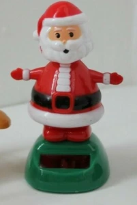 Solar Dancing Santa Claus Toy, Car, Kitchen, Christmas Holiday Stocking Stuffer - Picture 1 of 2