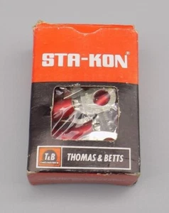 Thomas & Betts Sta-Kon Crimp Connectors RD8-516 Box Of 26 New Old Stock Navy - Picture 1 of 5