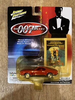 Johnny Lightning  007 40th Anniversary Ford Mustang Mach I  Diamonds are Forever - Image 1 of 3