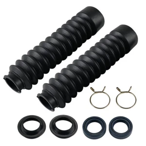 For Honda XR80 80R XR100 100R Fork Seals and Dust Seals & Fork Boots Clamps kit - Picture 1 of 5