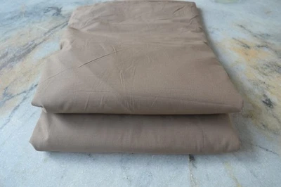 Beige Plain Fabric 100% Cotton 5 Yard Fabric NO TARRIF CHARGES 100%✅ ZK_65 - Image 1 of 4