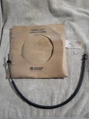 Nuevo de Lote Antiguo Mopar OEM CABLE DE CONTROL DEL ACELERADOR 4288096 Dodge Chrysler Plymouth parte Foto 1 de 4