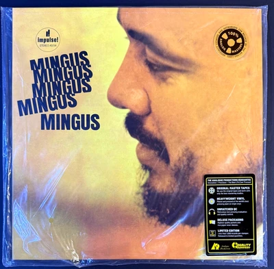 CHARLES MINGUS Mingus Mingus SEALED AUDIOPHILE VINYL 2 LP 45 rpm Analogue Prods - Image 1 of 3