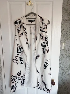 Складской от края до края длинный жилет размер 16 - Изображение 1 из 4