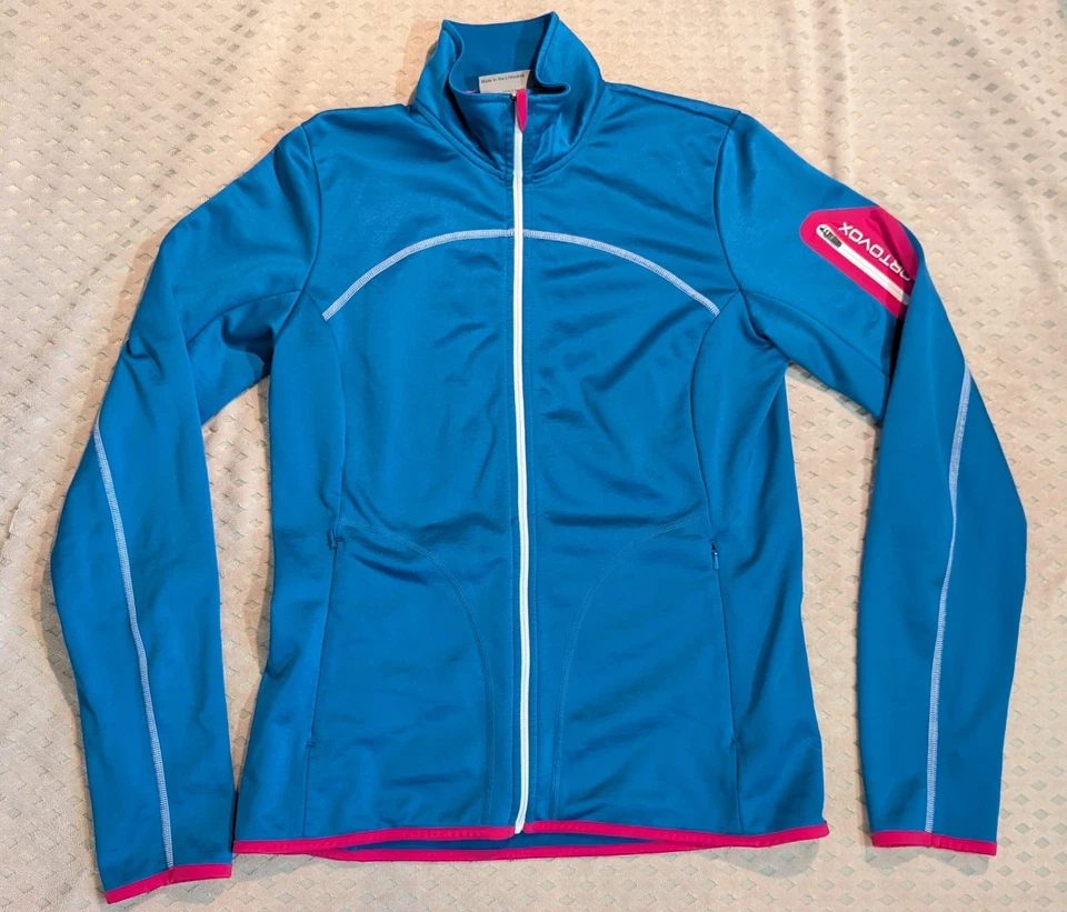 Chaqueta polar azul ORTHOVOX para mujer suéter de esquí de travesía talla XL Foto 1 de 4