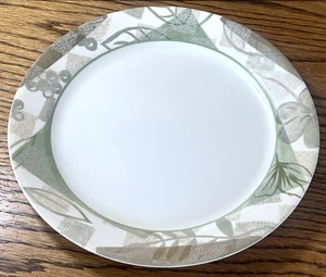 TEXTURED LEAVES Set of 4 Dinner Plates 10.25" Corelle Corning USA Plants Natural - Picture 1 of 8