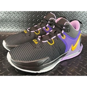 Nike LeBron Witness 7 Lakers Negro Púrpura DM1123-002 Hombres Zapatillas Talla 14 - Imagen 1 de 8