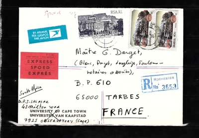 AFRIQUE du SUD Lettre par Avion 1983 - Image 1 of 2