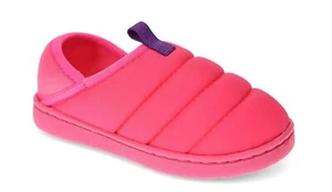 Pantuflas rosadas Wonder Nation para niñas pequeñas nuevas con etiquetas - Imagen 1 de 7