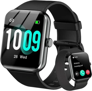 Smart Watch (Answer/Make Call), 1.85" Smartwatch for Men Women, with AI... - Picture 1 of 7