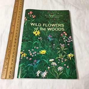 Wild Flowers of The Woods National Audubon Society Nature Program 1966 Nelson - Picture 1 of 13