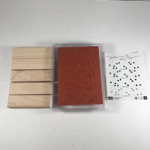 Stampin' Up! Just Vine Two-Step Stampin' Set of 5 UNMounted Rubber Stamps 2005 - Picture 1 of 8