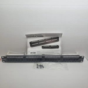 Intellinet Patch Panel 24 Port CAT5E #513555 - Picture 1 of 3