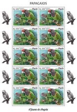 Parrots MNH Stamps 2018 Angola M/S 10 Stamps