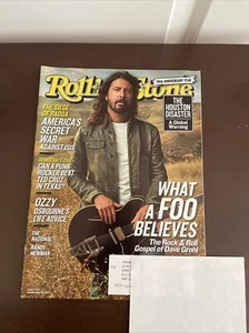 Rolling Stone 1296 Magazine September 21 2017 What A Foo Believes Dave Grohl - Foto 1 di 5