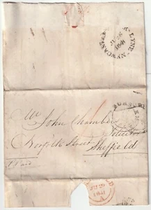 1841 UDC BURSLEM NEWCASTLE UNDER LYNE S HEATH MONEY PROBLEMS E/L >JOHN CHAMBERS - Picture 1 of 2