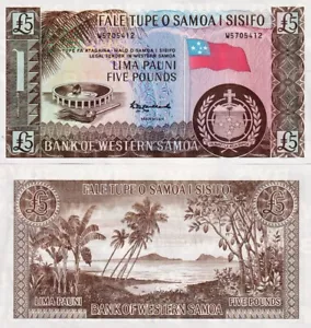 WESTERN SAMOA - 5 tala 2023 Ristampa FDS UNC - Imagen 1 de 1