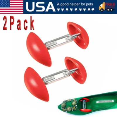 2 PIEZAS Zapato Ajustable Estirador Bota Hombres Mujeres Talla Modelador Expansor Ampliador Foto 1 de 4