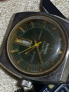 vintage automatic nino wristwatch for parts or repair. - Picture 1 of 7