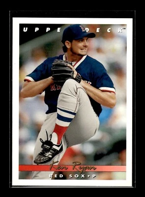 1993 Upper Deck #772 Ken Ryan RC (EX)(BAS) - Image 1 of 2