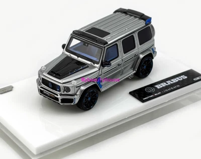 MH 1:64 Plata BRABUS G800 SUV ORV Modelo Deportivo Diecast Resina Coche Foto 1 de 4