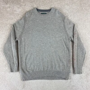 Woolrich Sweater Mens Extra Large Tan Knit Wool Blend Long Sleeve Pullover - Picture 1 of 12
