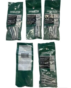 testa ovale viti macchina Phillips #10-24 x 1-3/4", acciaio inox (5 confezione) - Foto 1 di 3