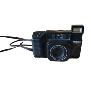 Nikon Teletouch Camera Vintage Black Untested - Picture 1 of 6