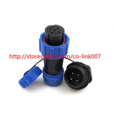 SP13, 4pin Waterproof Connector, IP68 Multicore Connector Aviation LED Connector - Image 1 of 4