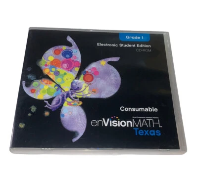 enVisionMATH Grade 1 Student Edition - CD-ROM - VERY GOOD Condition - Image 1 of 3