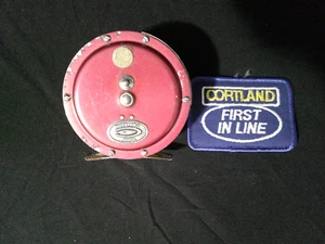 Vintage Cortland Fly Fishing Reel - Includes Cortland Patch - Picture 1 of 5