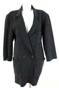 BLACKY DRESS Mantel Gr. 2XL / 44 Wolle-Kaschmir Übergangsmantel Kurzmantel  - Bild 1 von 3