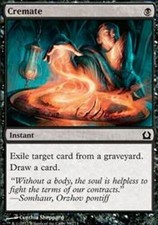 1x MTG Cremate - Return to Ravnica common - Magic Card