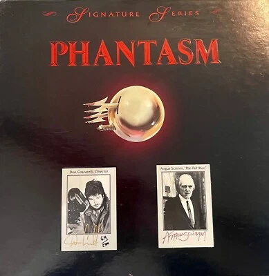 Phantasm Signature Series Numbered 619/2500 signed by  Angus Scrimm  — 第 1/4 张图片