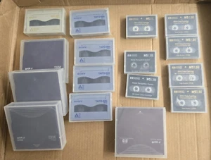 16 Stück diverse Streamer Tape Sicherungsbander AIT, AIT 2, DDS, DDS2, etc. - Afbeelding 1 van 6