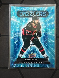 2022-23 Upper Deck Series Hockey Dazzlers Blue Mark Kastelic - Picture 1 of 1