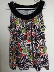 Damen Christopher & Banks Multi ärmelloses Top Shirt Tank Gr. XL - Bild 1 von 3